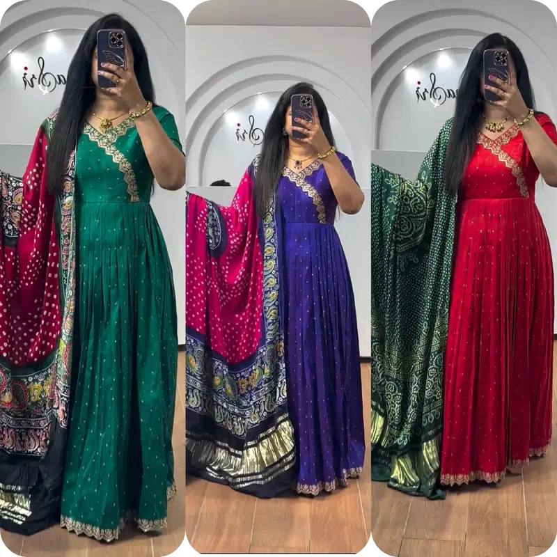 PC 407 Heavy Chinon Designer Gown With Dupatta Wholesale Shop In Surat